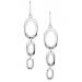 Silver Diamond Earrings / SER3009