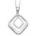 Silver Diamond Pendant / SPD2037