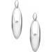 Silver Diamond Earrings / SER2019