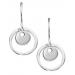 Silver Diamond Earrings / SER2033