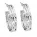 Silver Diamond Earrings / SER4001