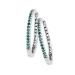 Silver Diamond Earrings 1/4 ctw / FE1121