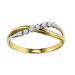 Diamond Ring in 10K Two-Tone Gold / FR4033