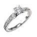 1/3 ctw Diamond Engagement Ring in 14K White Gold/WB5580E