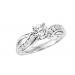 1/4 ctw Diamond Engagement Ring in 14K White Gold/WB5797E