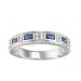 14K White Gold 1/2 gtw Matching Band /WB5812W